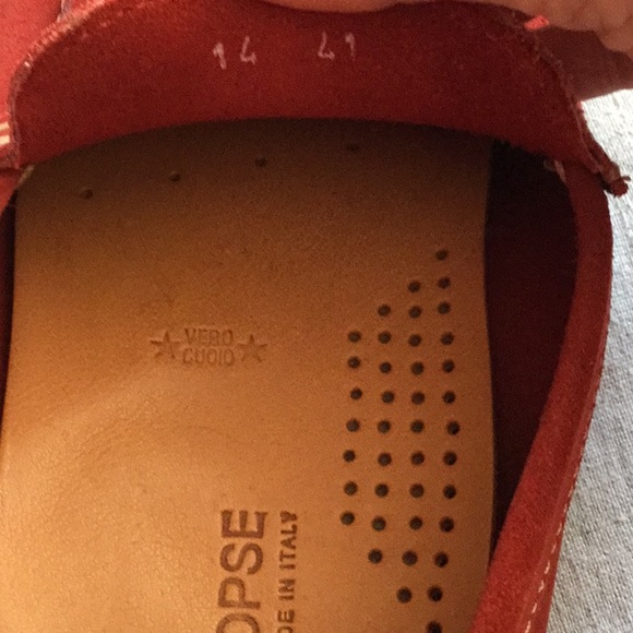 Otisopse Men’s Italian suede driving mocs, Euro 41. - Picture 5 of 5